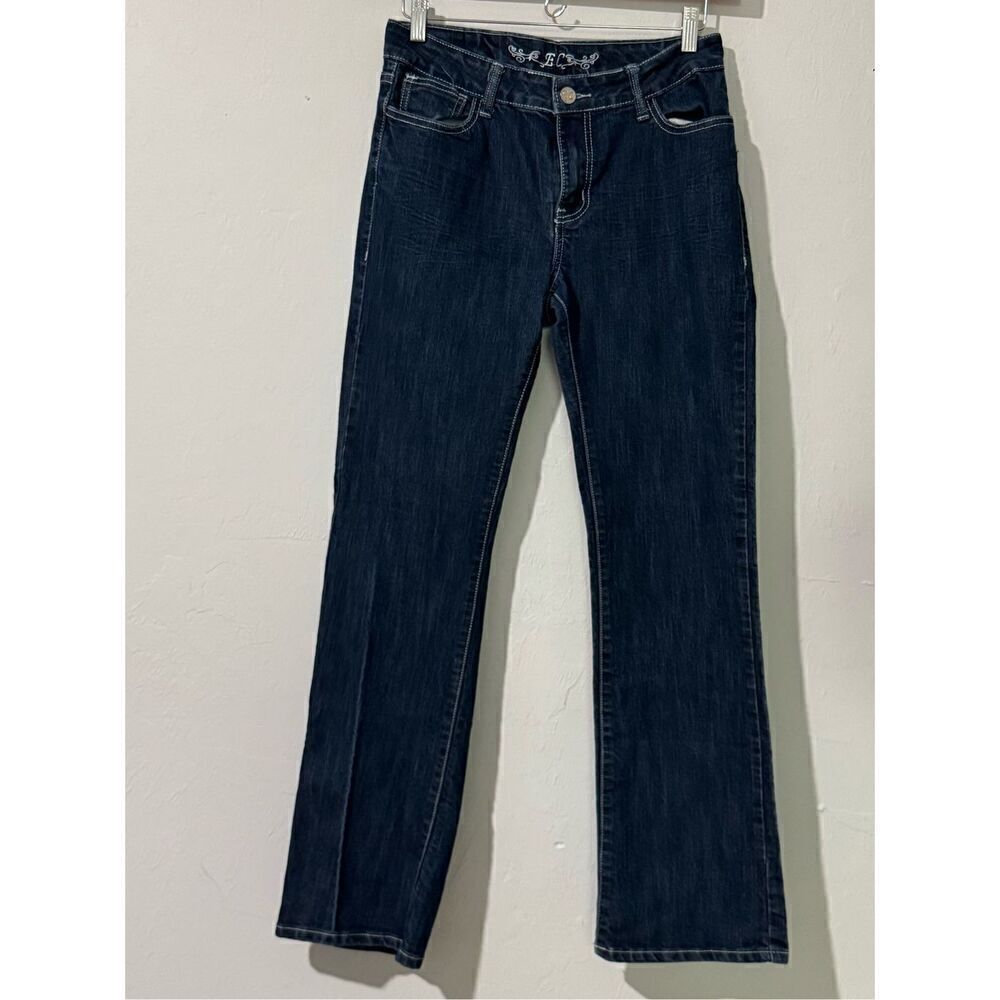 EC Embroidered Rhinestone size 10 jeans